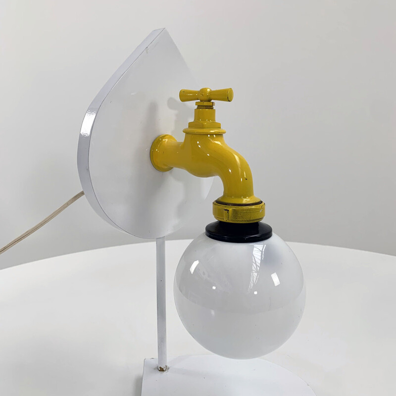 Vintage table lamp "Rubinetto" by Lapo Binazzi, 1980s