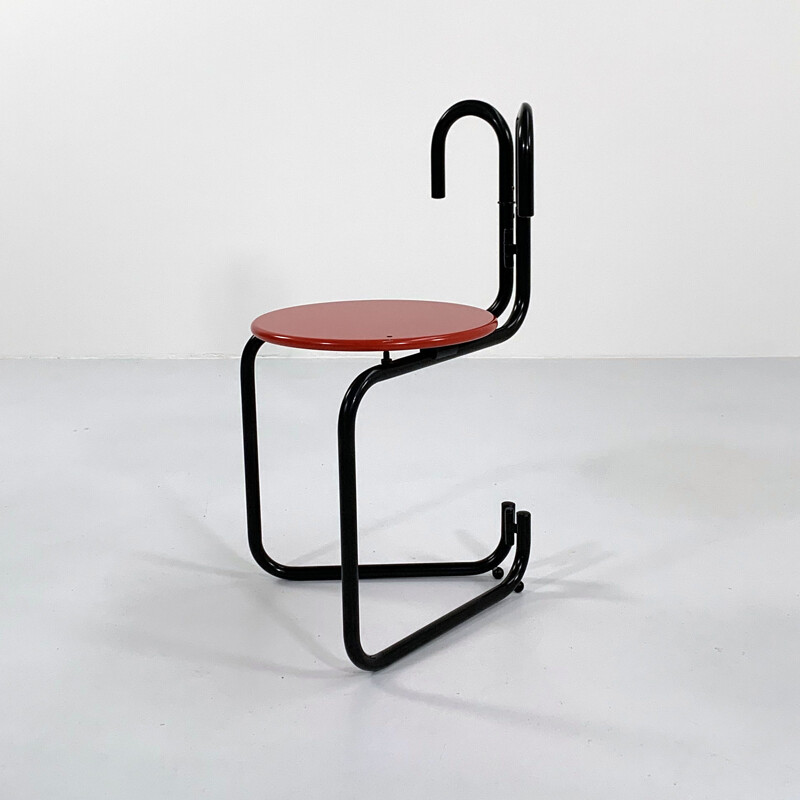 Vintage Binda chair by Luca Leonori & Stefano Stefani for Pallucco Italia, 1980s