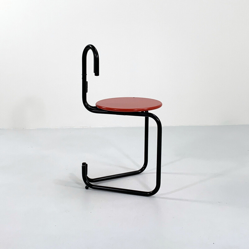 Vintage Binda chair by Luca Leonori & Stefano Stefani for Pallucco Italia, 1980s