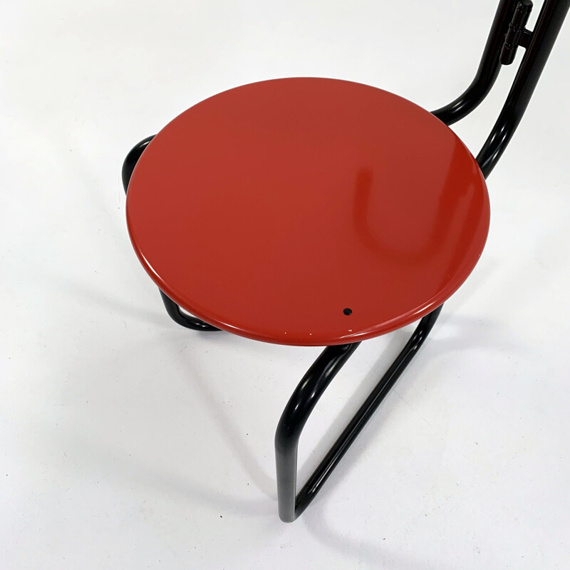 Vintage Binda chair by Luca Leonori & Stefano Stefani for Pallucco Italia, 1980s