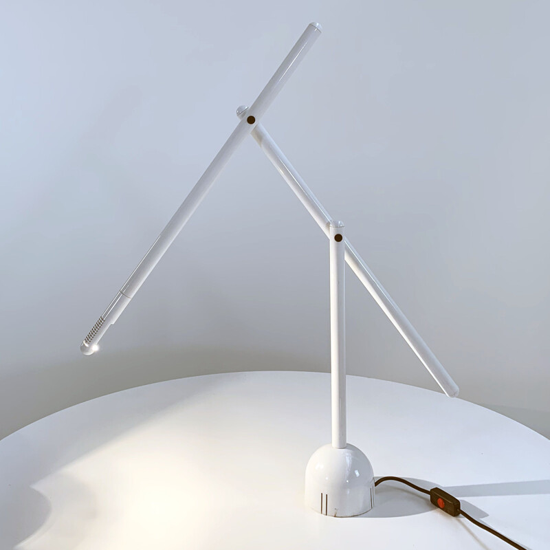 Lampe de bureau vintage Mira de Mario Arnaboldi pour Programmaluce, 1980