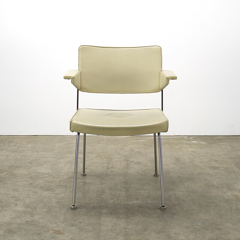 Set of 4 Gispen "1265" dining chairs, André CORDEMEIJER - 1970s