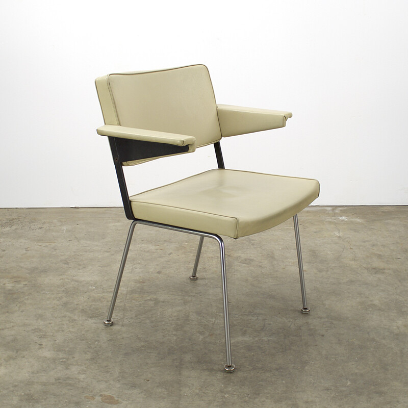 Set of 4 Gispen "1265" dining chairs, André CORDEMEIJER - 1970s