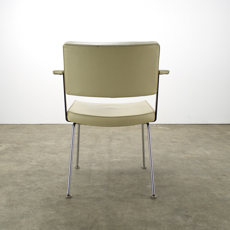 Set of 4 Gispen "1265" dining chairs, André CORDEMEIJER - 1970s