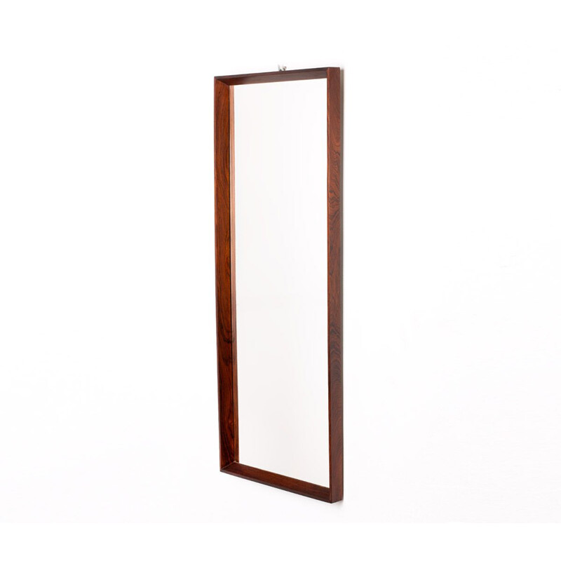 Mid century Danish rosewood mirror, 1960s