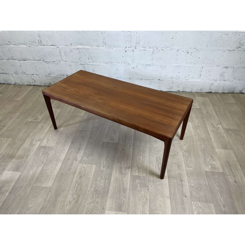 Scandinavian vintage teak coffee table, 1960