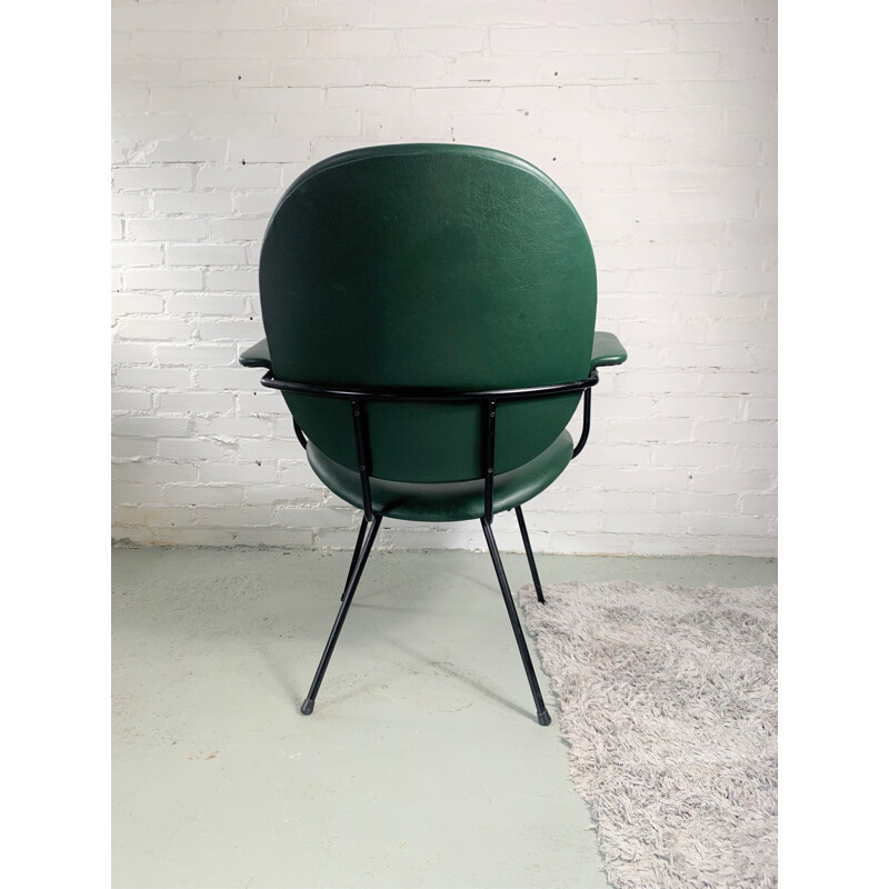 Nederlandse vintage fauteuil 302 van Willem H. Gispen voor Kembo, 1960