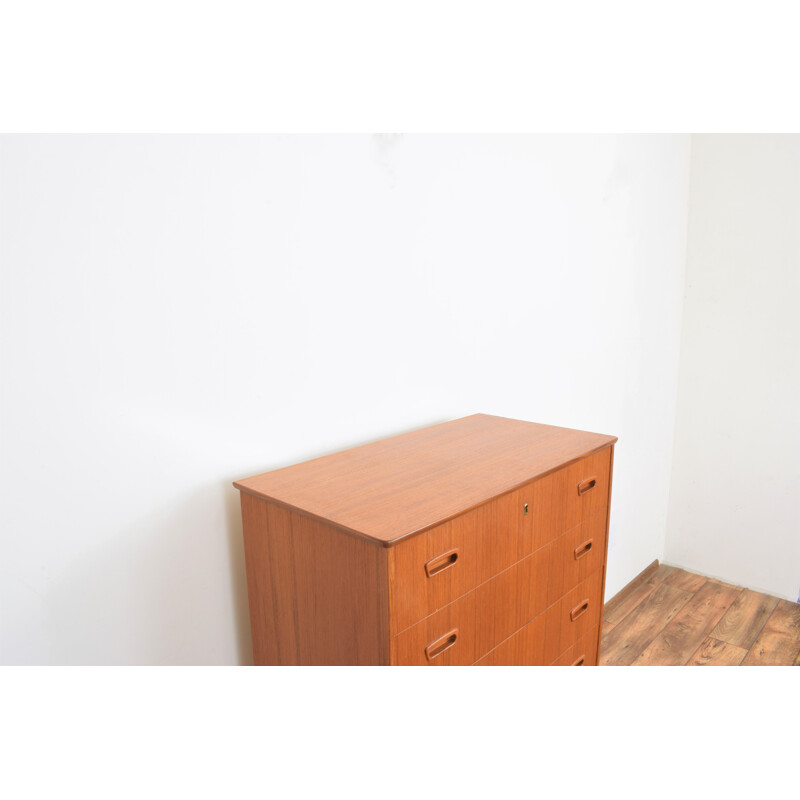 Mid-century Norwegian teak chest of drawers, 1960s