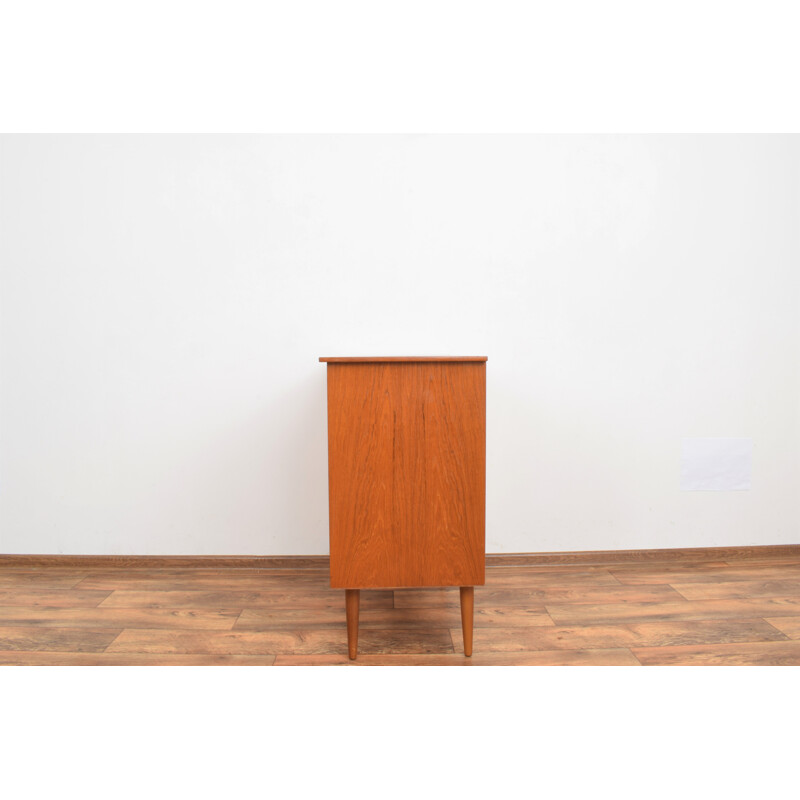 Mid-century teak chest of drawers, Norway 1960s