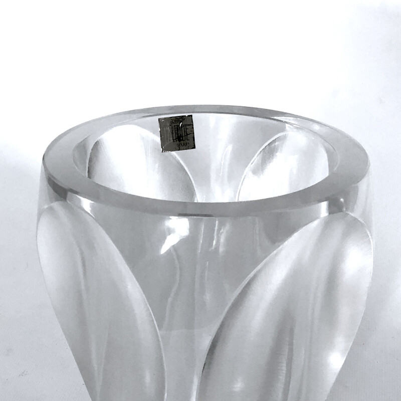 Vintage kristallen vaas van Lalique, 1960