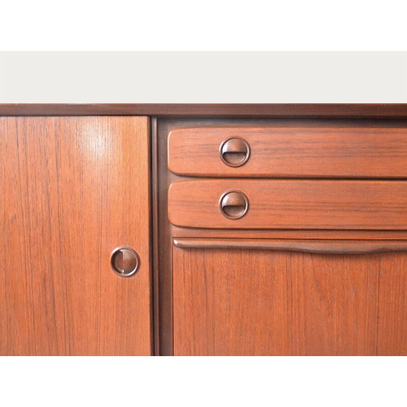 Large mid century sideboard in teak - 1970s