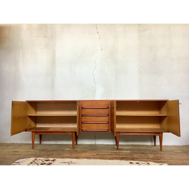 Vintage teak sideboard, 1950-1960