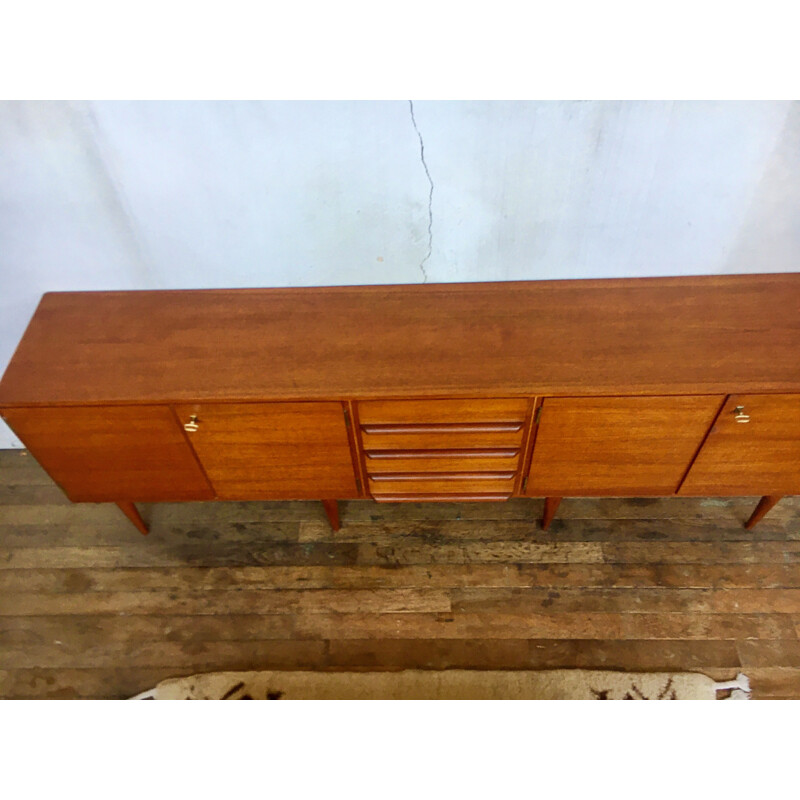 Vintage teak sideboard, 1950-1960