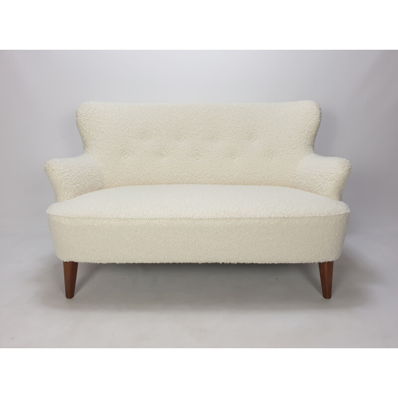 Vintage 2-Sitzer-Sofa von Theo Ruth für Artifort, 1950