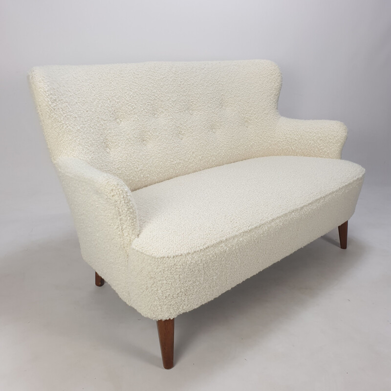 Vintage 2-seat sofa by Theo Ruth for Artifort, 1950s