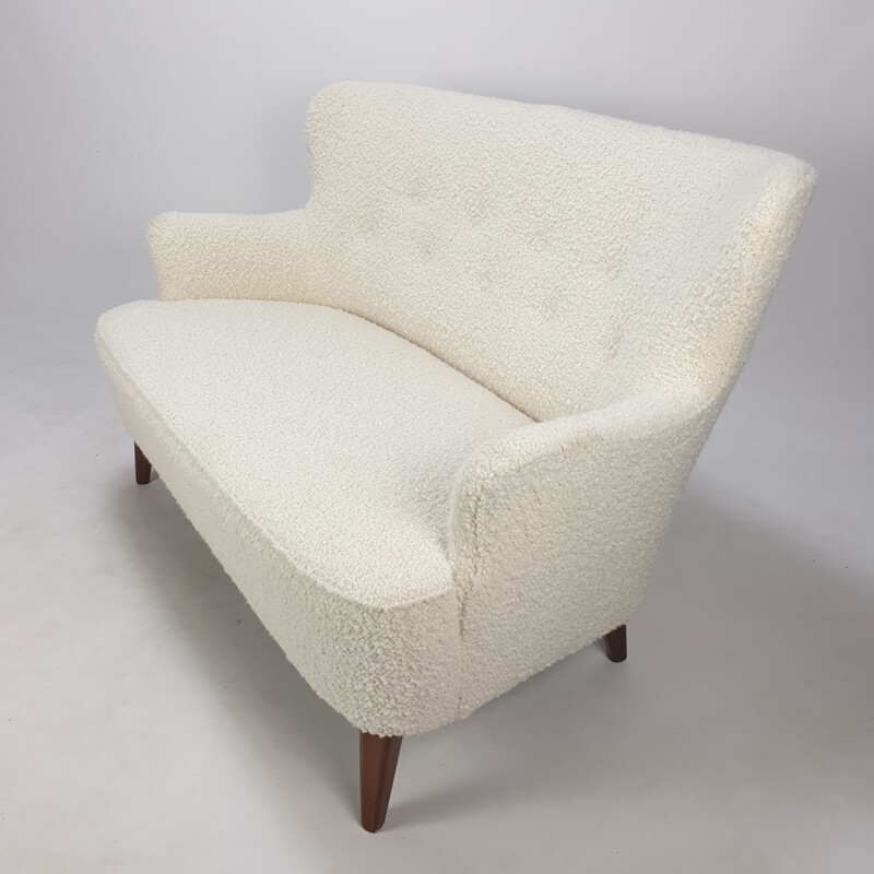 Vintage 2-Sitzer-Sofa von Theo Ruth für Artifort, 1950