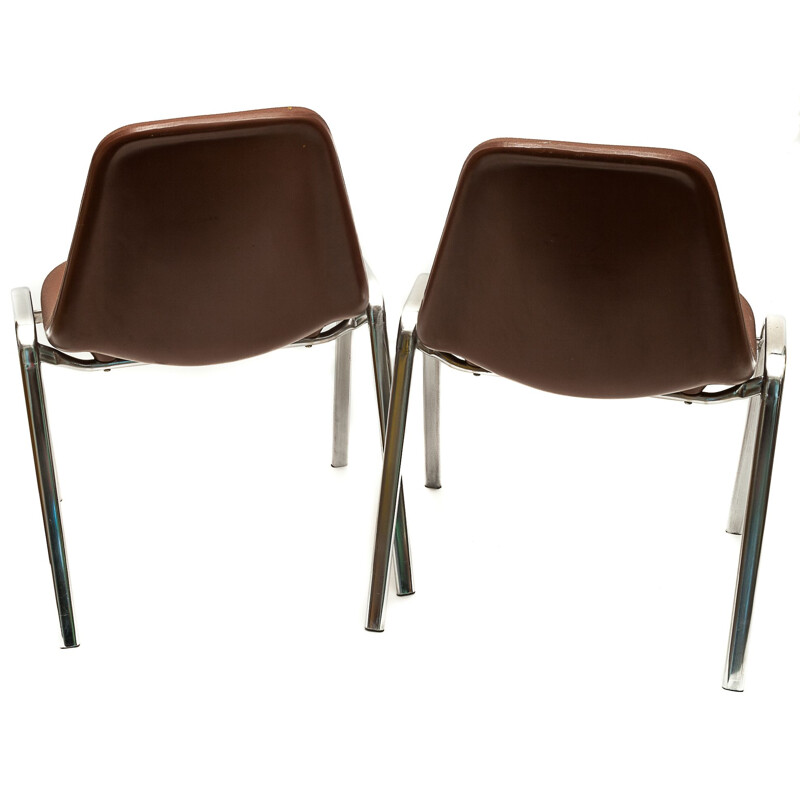 Pair of vintage chairs "ORLY" by Bruno Pollak, 1976