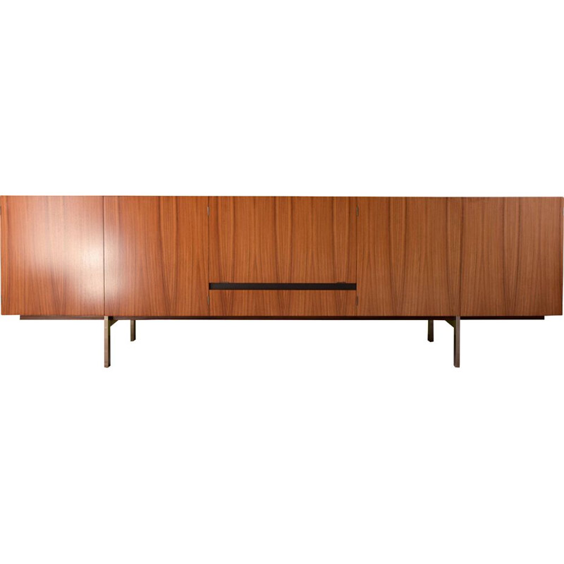 Rosewood vintage sideboard with interior in maple