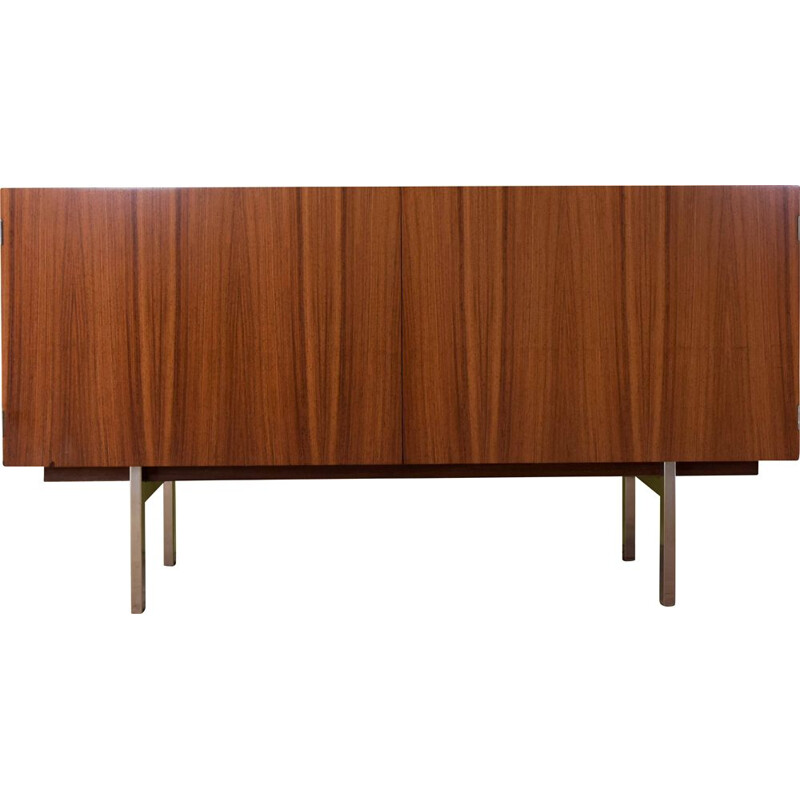 Vintage rosewood sideboard with maple interior