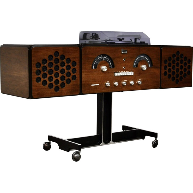 Vintage stereo radio Rr-126 by F.lli Castiglioni for Brionvega, 1960