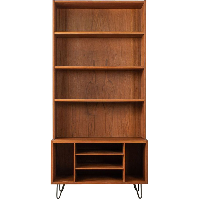 Vintage teak bookcase by Aejm Møbler, Denmark 1960s