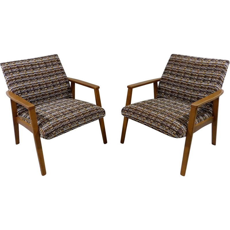 Pair of vintage armchairs, 1960s