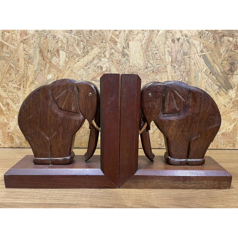 Pair of vintage Art Deco bookends
