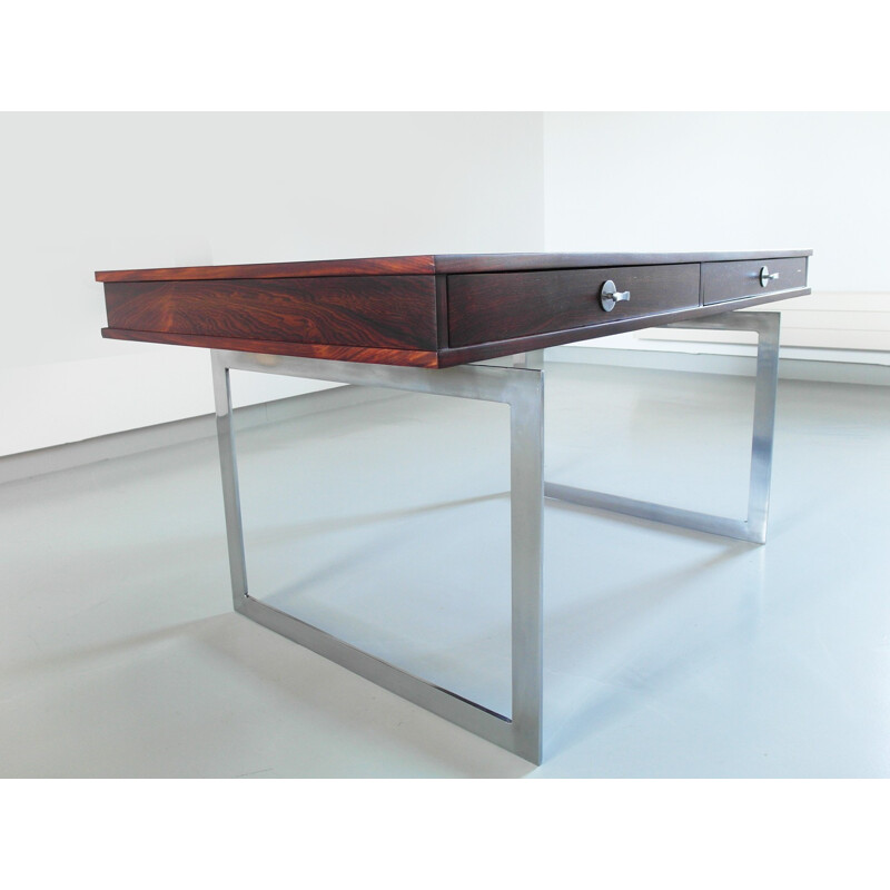 "Diplomat" series desk in rosewood, Finn JUHL - 1970s