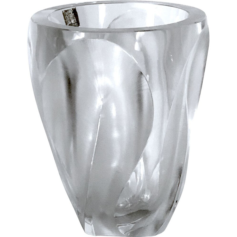 Vintage-Vase aus Kristall von Lalique, 1960