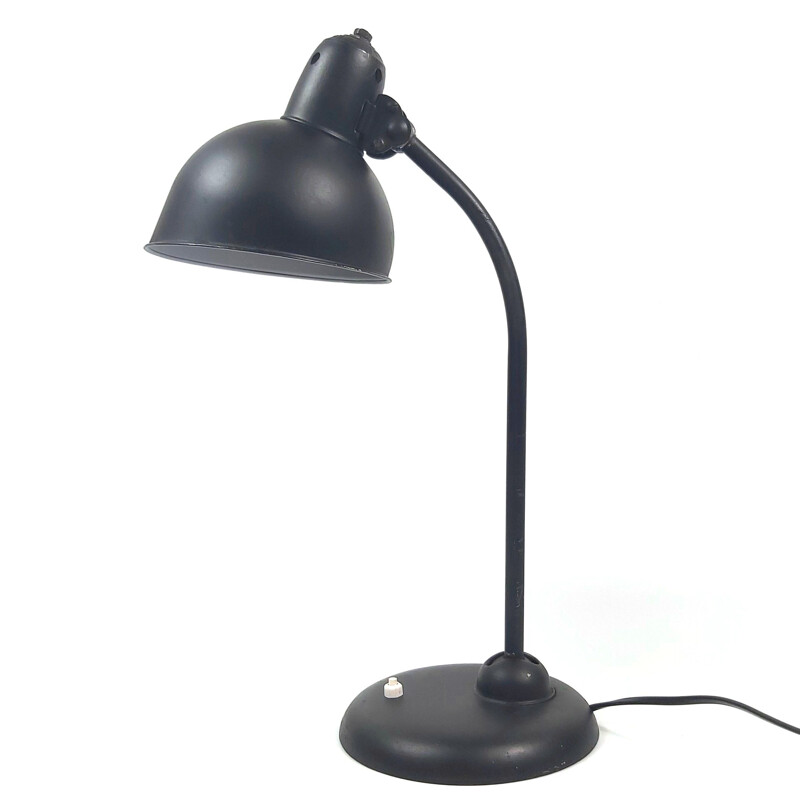 Vintage model 6551 Bauhaus desk lamp by Christian Dell for Kaiser Idell, 1930s