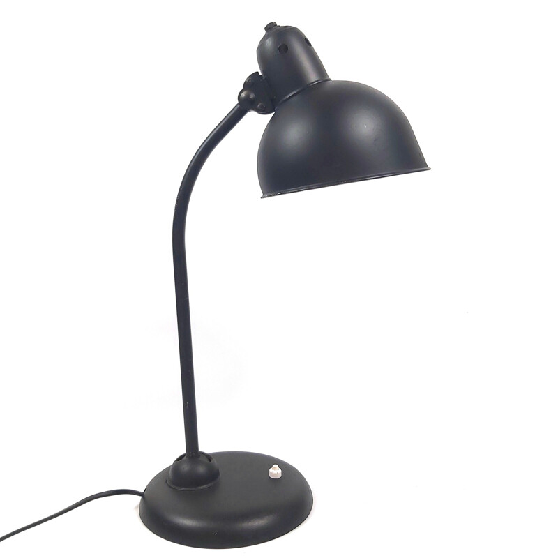 Vintage model 6551 Bauhaus desk lamp by Christian Dell for Kaiser Idell, 1930s