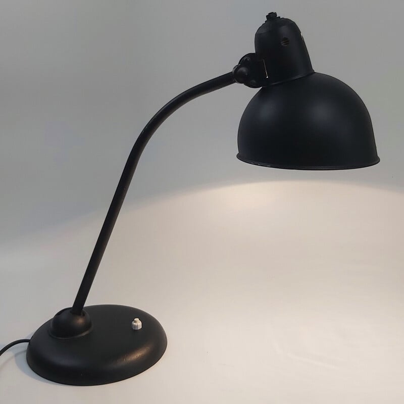 Vintage model 6551 Bauhaus desk lamp by Christian Dell for Kaiser Idell, 1930s