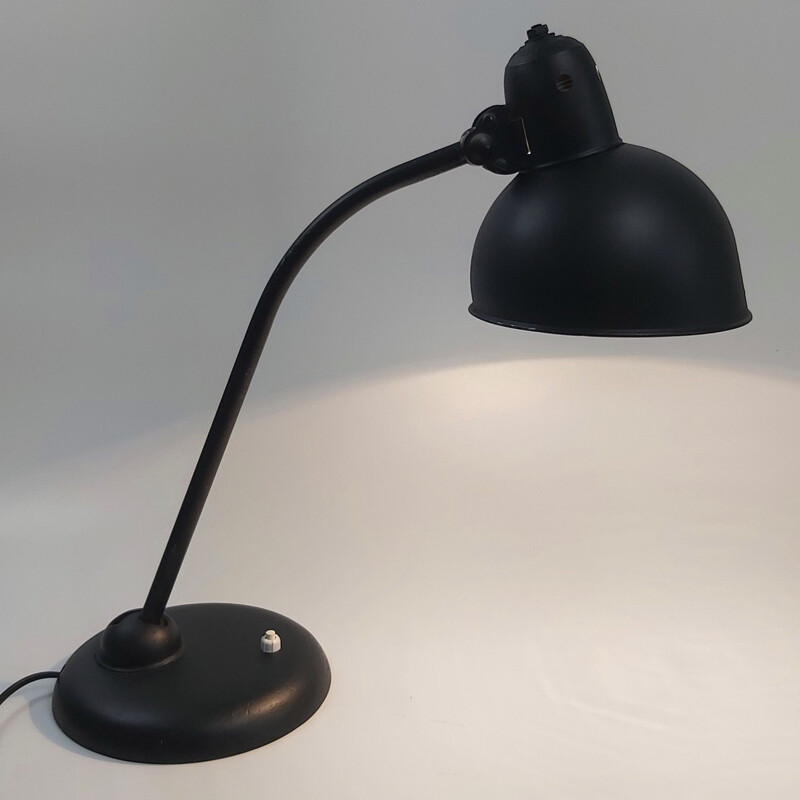 Vintage model 6551 Bauhaus desk lamp by Christian Dell for Kaiser Idell, 1930s