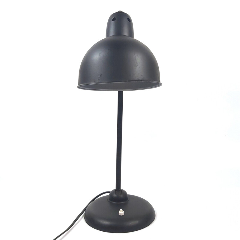 Lampe de bureau Bauhaus vintage modèle 6551 par Christian Dell pour Kaiser Idell, 1930