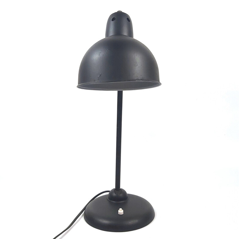 Vintage model 6551 Bauhaus desk lamp by Christian Dell for Kaiser Idell, 1930s