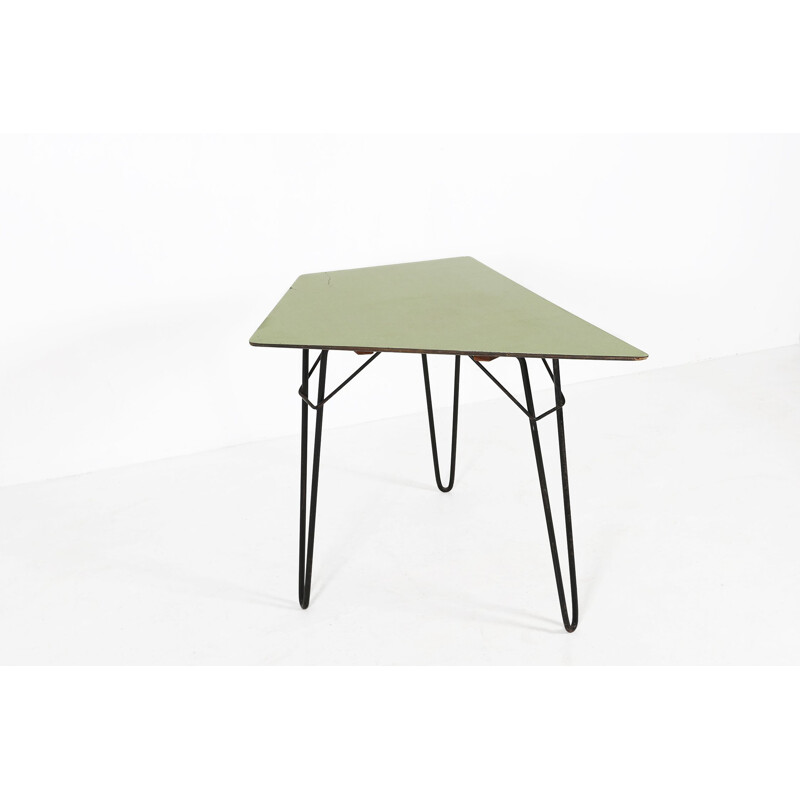 Vintage T1 table by Willy Van Der Meeren for Tubax, 1954