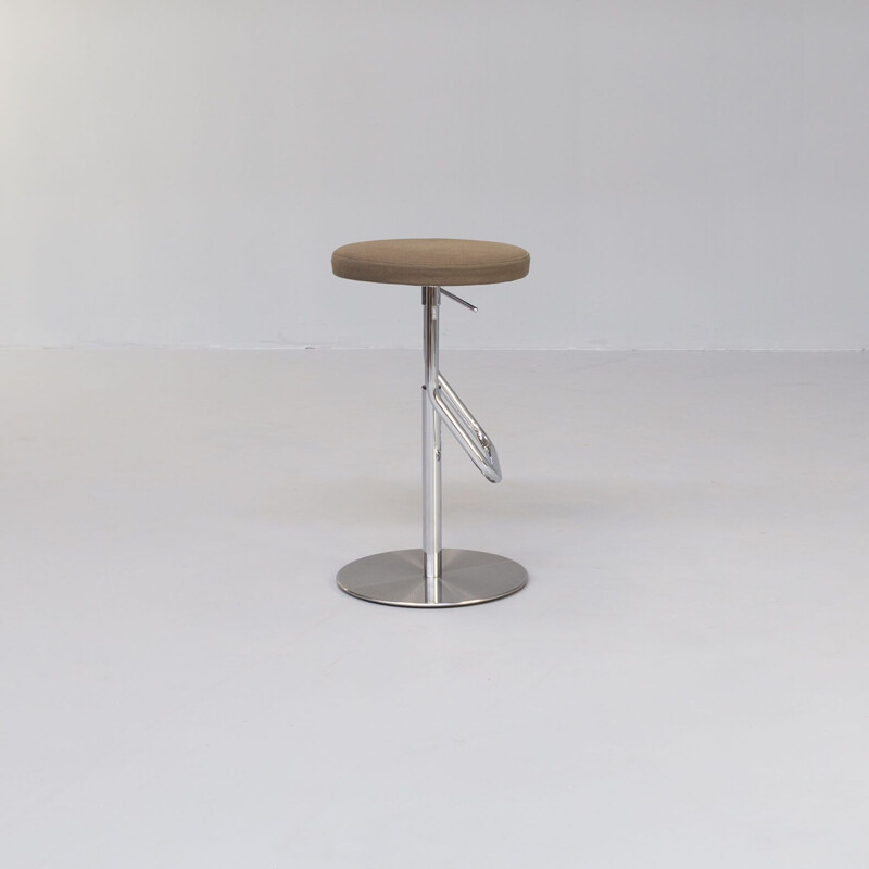 Set of 3 vintage S 123 Ph bar stools by James Irvine for Thonet