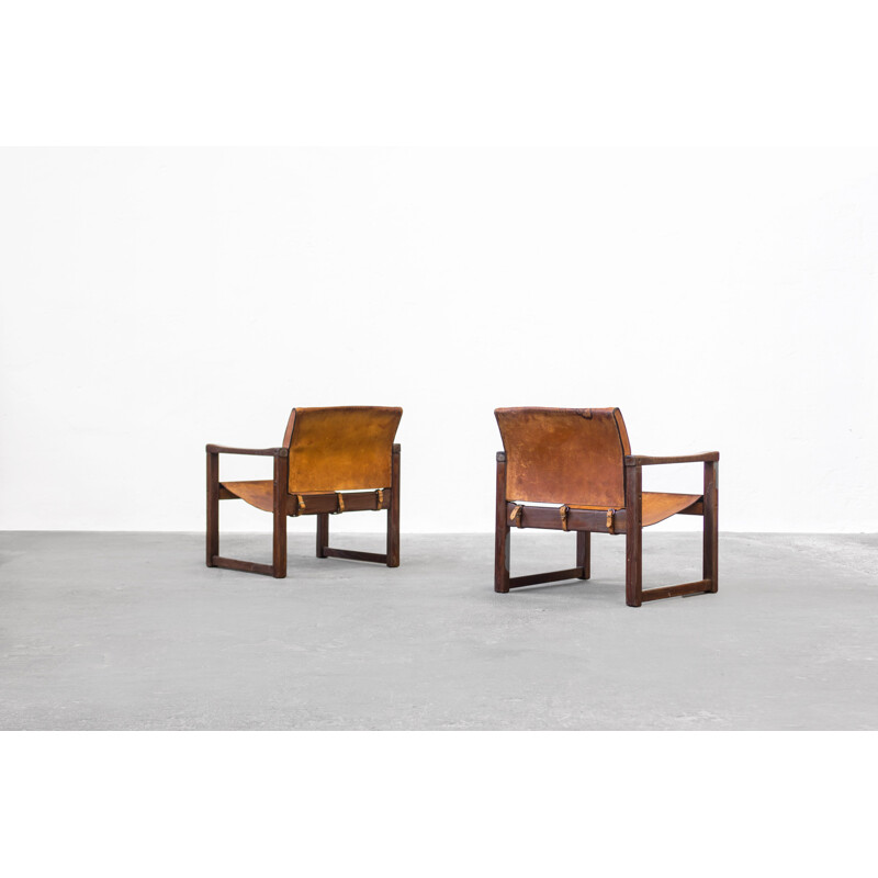 Pair of vintage danisch armchairs by Karin Möbring, 1960s