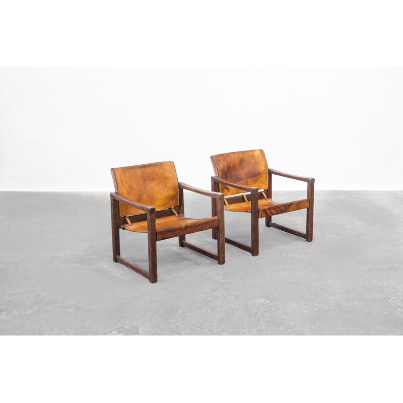 Paire de fauteuils vintage danois de Karin Möbring, 1960