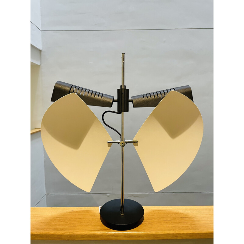 Lámpara de mesa vintage con forma de mariposa