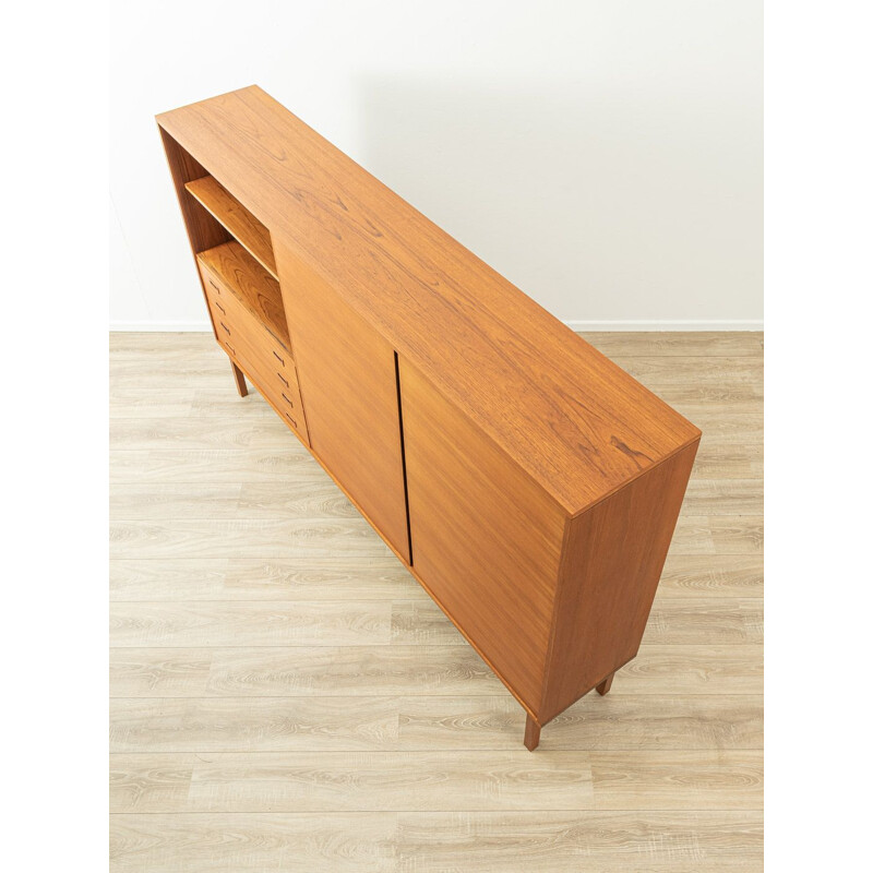 Vintage Teakholz Sideboard mit zwei Türen, Deutschland 1960