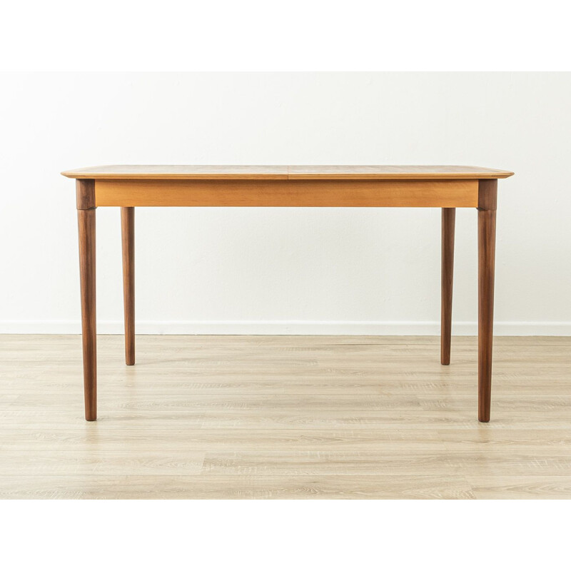 Vintage walnut dining table by Lübke, Germany 1960s