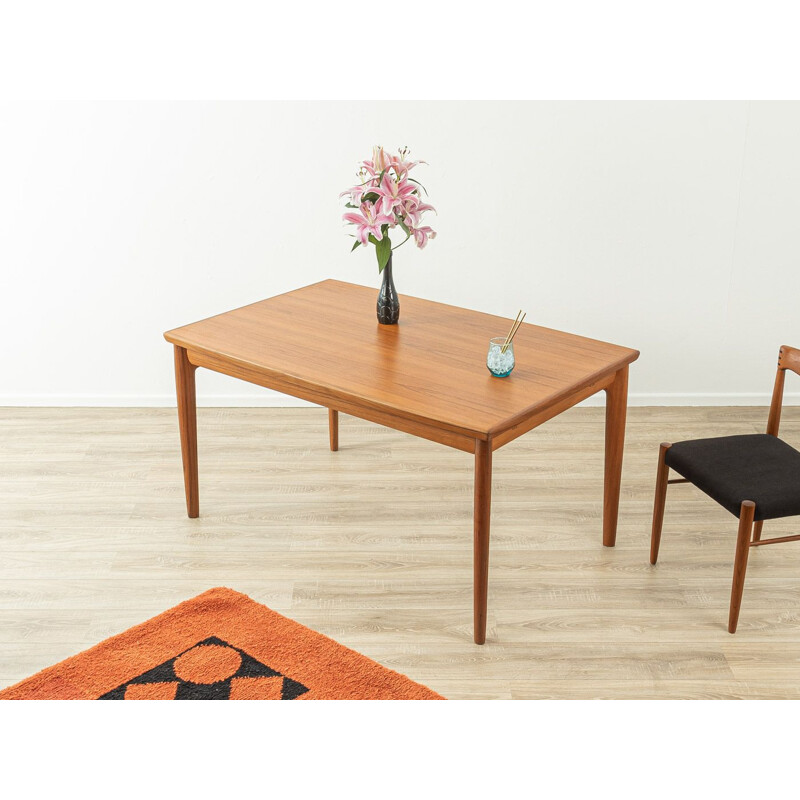 Vintage teak dining table by Grete Jalk for Glostrup, Denmark 1960s