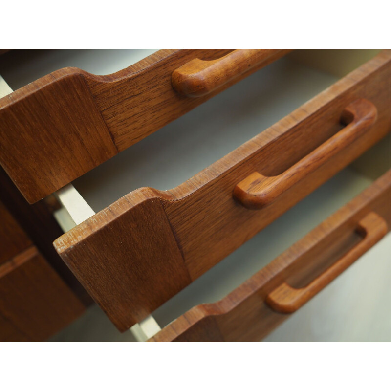 Teak vintage chest of drawers, Denmark 1960s