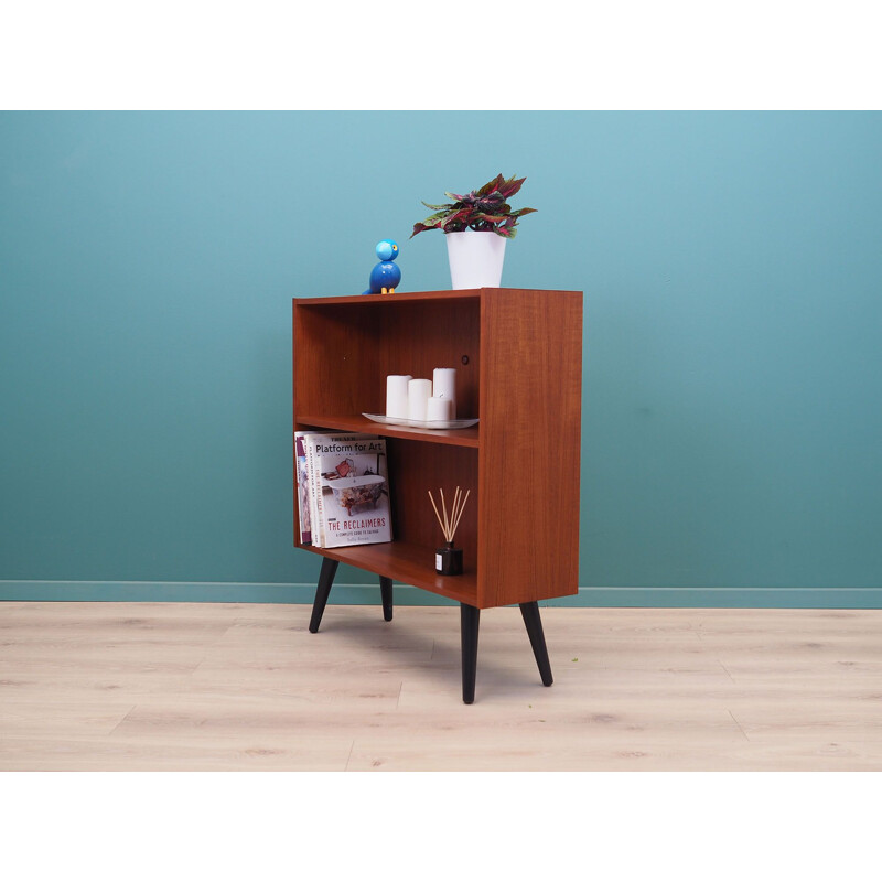 Vintage teak bookcase, Denmark 1970