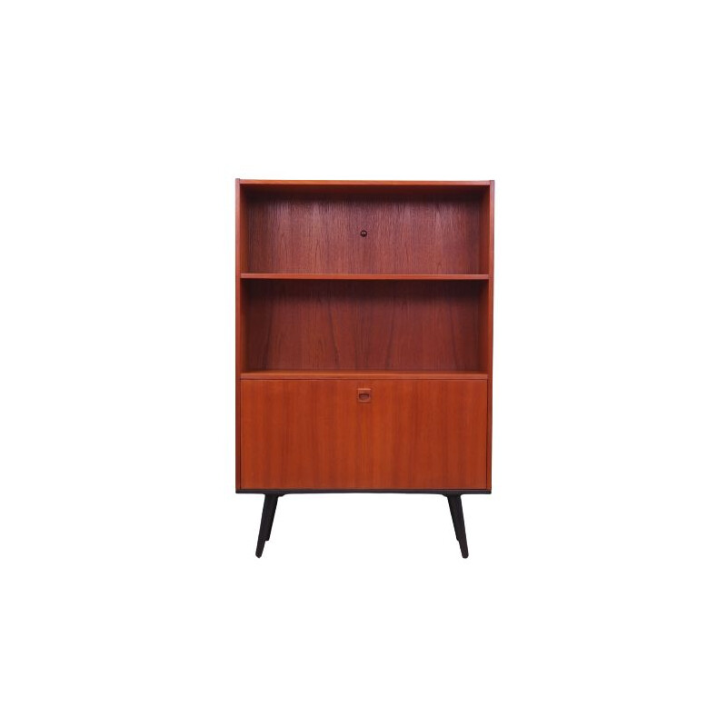 Teak vintage bookcase, Denmark 1970s