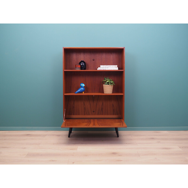 Teak vintage bookcase, Denmark 1970s