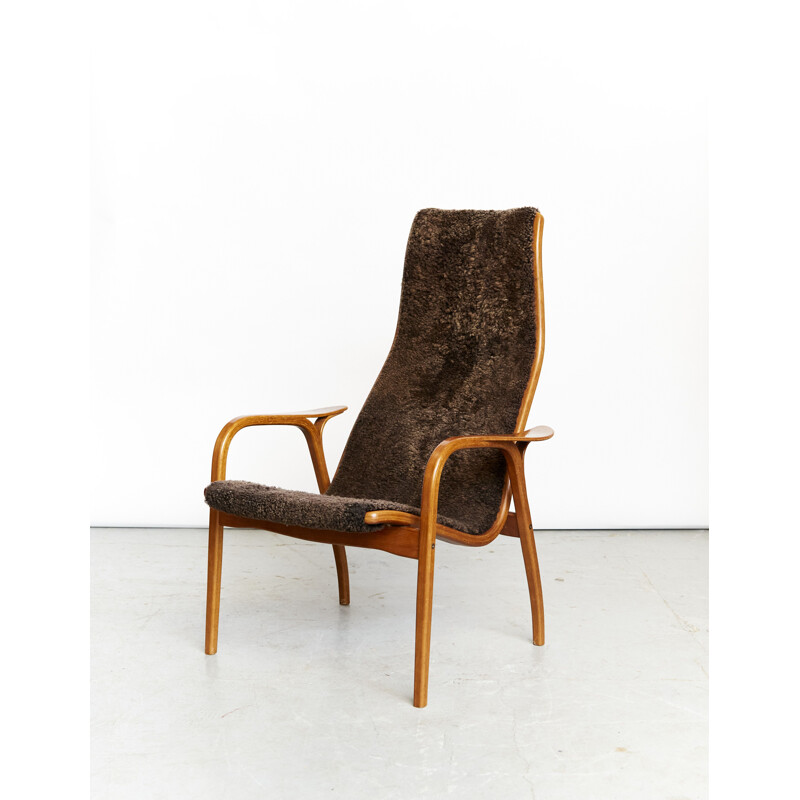 Vintage Lamino armchair by Yngve Ekström