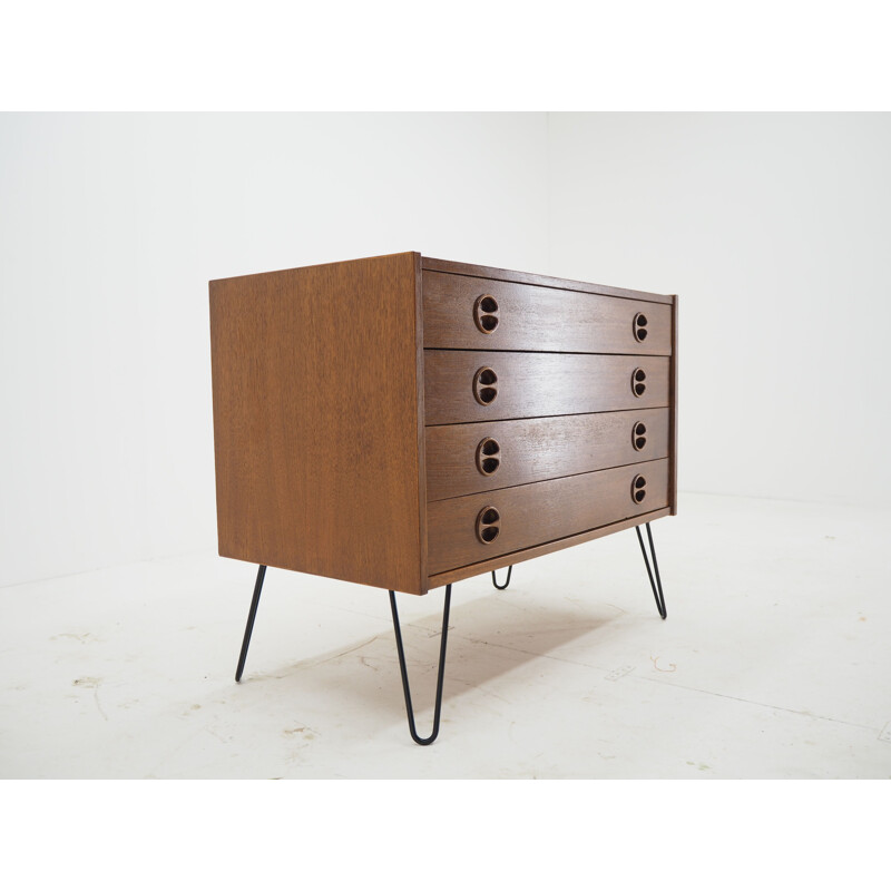 Vintage teak chest of drawers, Denmark 1960s