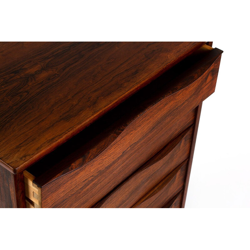 Mid century Danish rosewood chest of drawers, 1960s